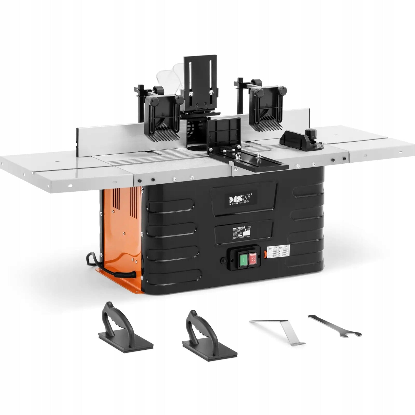 Wood milling machine plastic 24000 rpm 1500 W