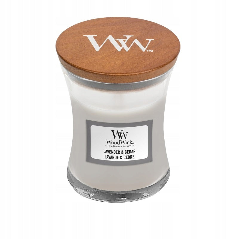 WoodWick Duftkerze Lavendel und Zeder, 85,0 g 