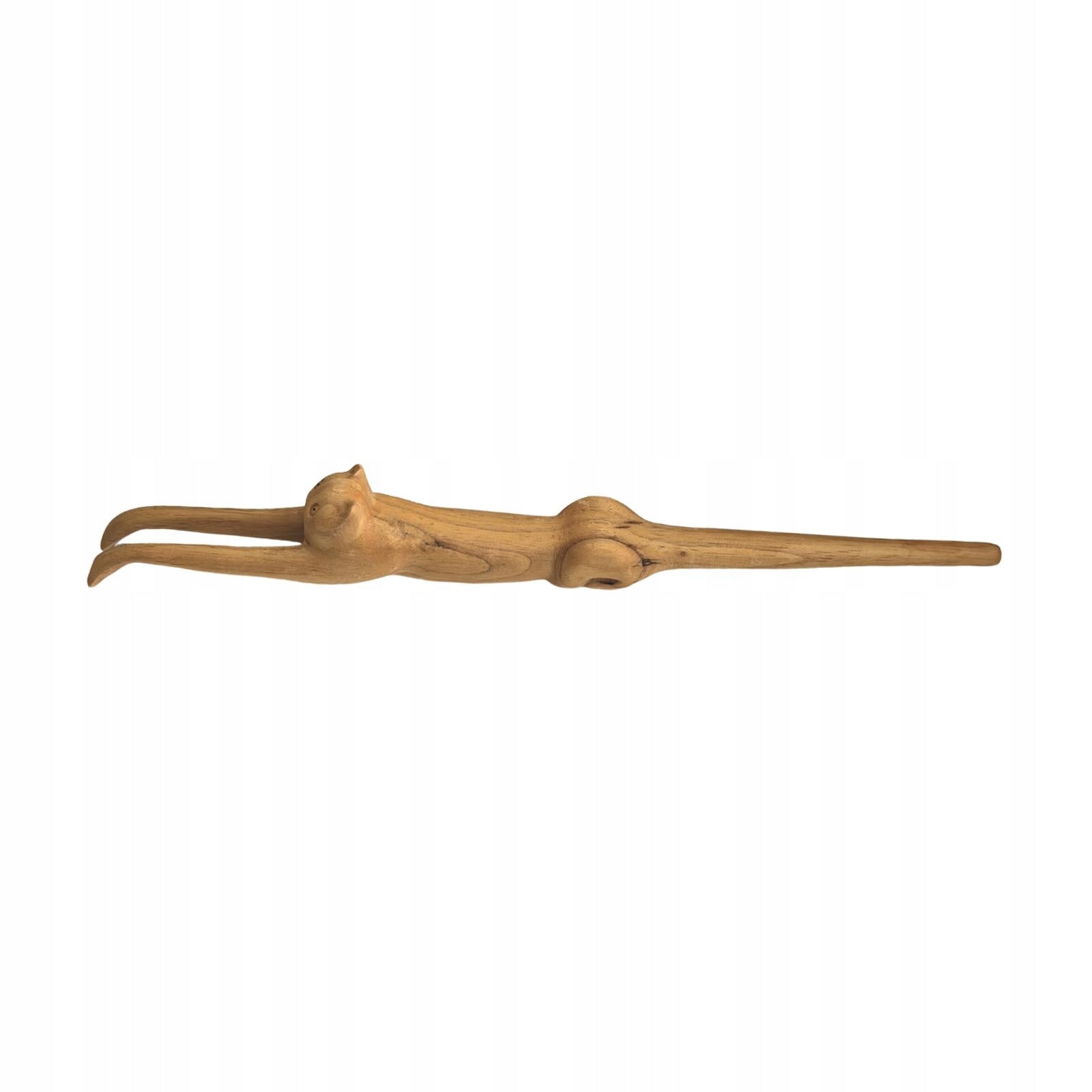 Wooden Back Scratcher Handheld Cat Shape Long Grab Reach, Long Handle Medical device no
