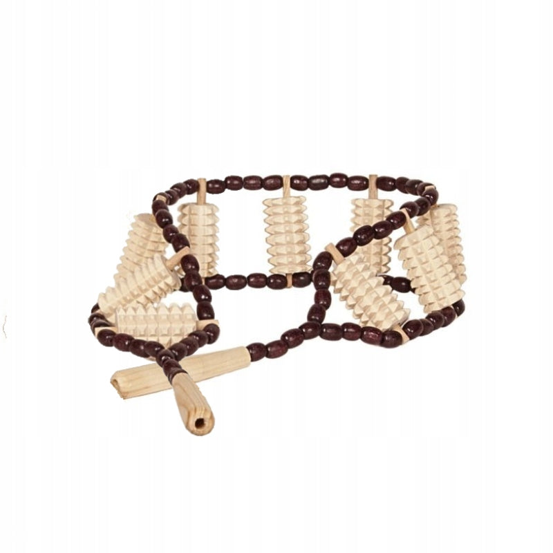 Wooden Body Massage Cord - 9 Elements Model MASAŻER DREWNIANY DO CIAŁA