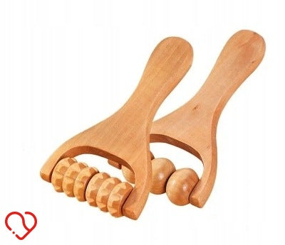 Wooden Body Massager 2 Pieces