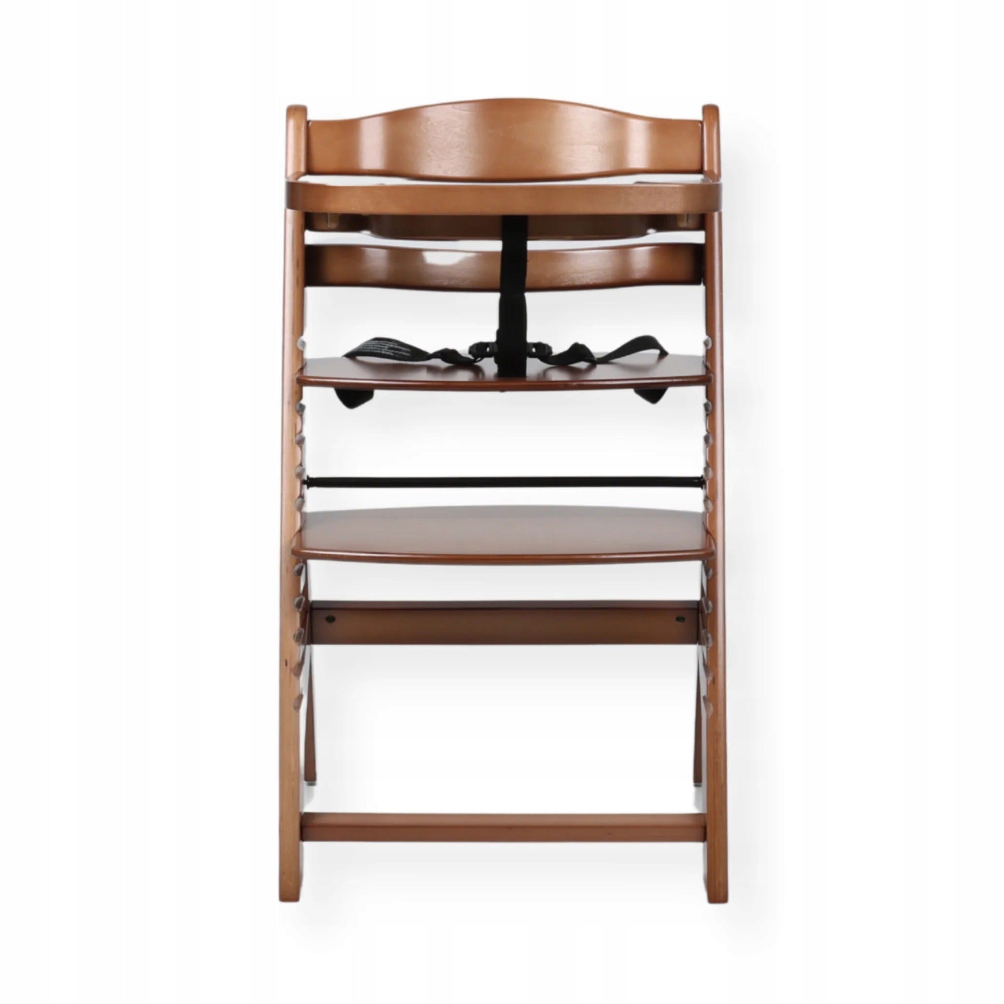 Wooden Feeding Chair Adjustable with Tray and Pillow - Buxibo Product depth 48 cm