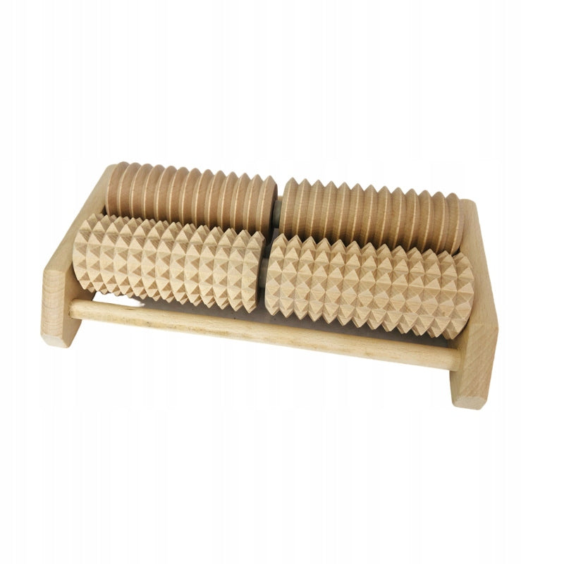 Wooden Foot Receptor Massager Home Spa Brand no brand