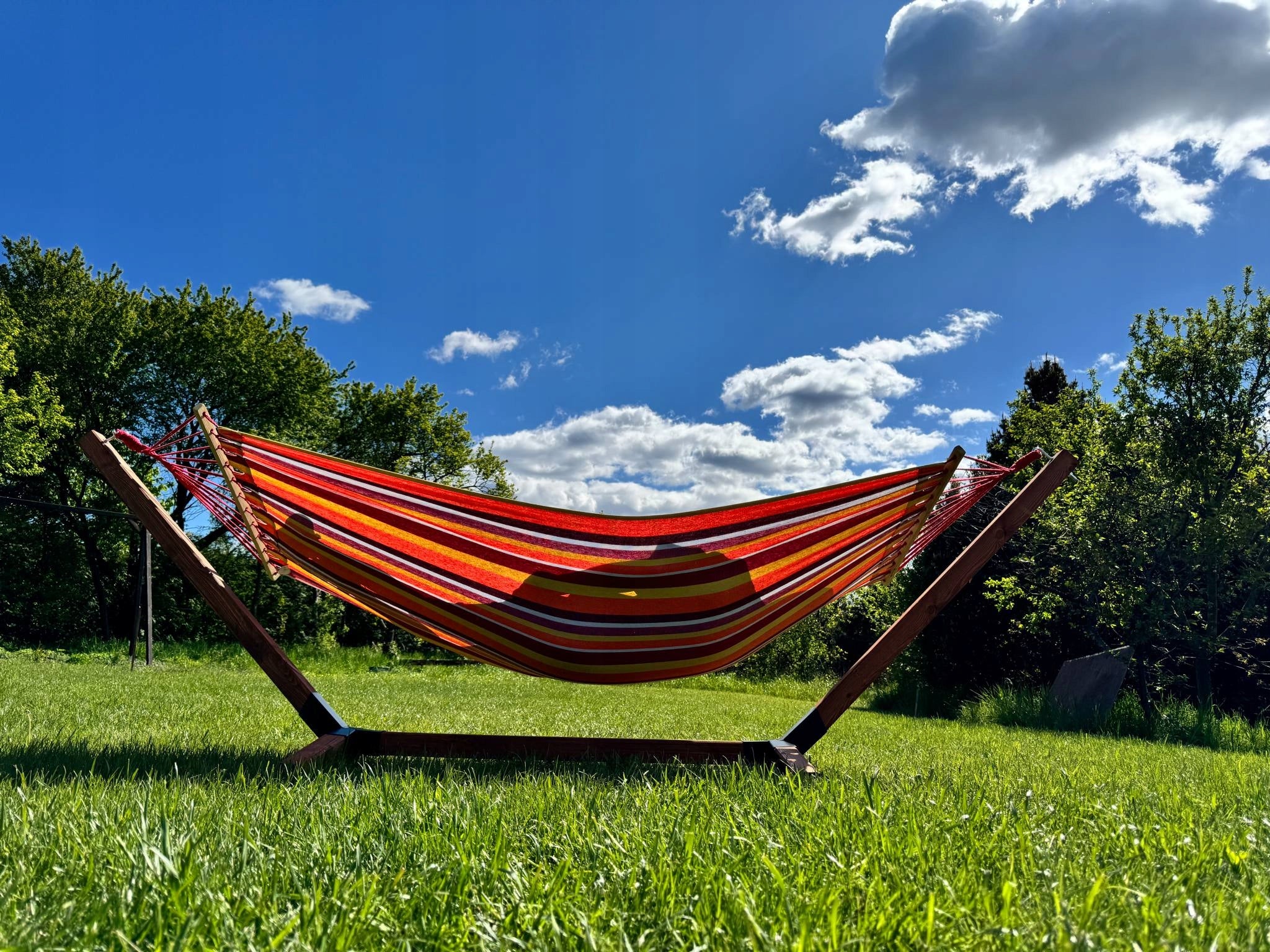 Wooden Hammock Frame 230kg From Manufacturer + Impregnation Total length 320 cm