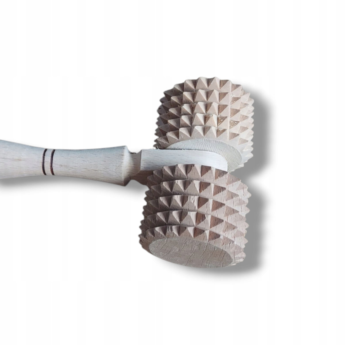 Wooden Hand Massager For Back Body Neck Spine Eco-Friendly 30cm Manufacturer code UPO-DD_MASA-30x10x5-NAT