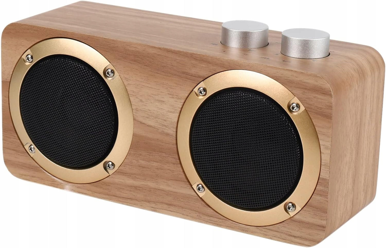 Wooden Home Bluetooth Speaker Mobile Phone Outdoor Packaging status original