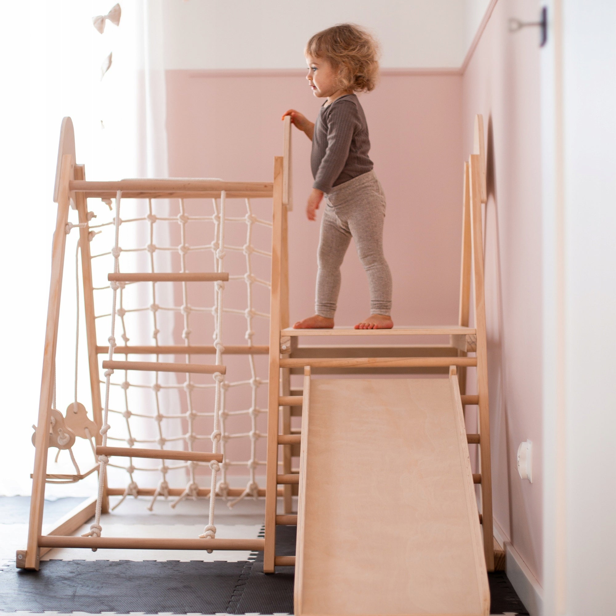 Wooden Home Square Toys XL 5in1 Climbing Swing Slide Ladder EAN (GTIN) 5900168938267