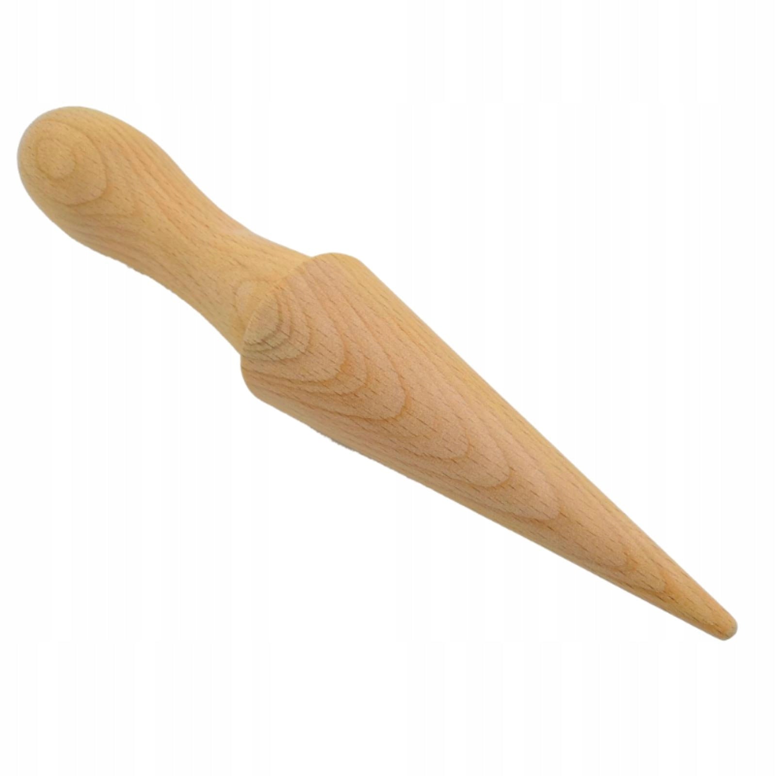 Wooden Ice Cream Cone Maker Waffle Pastry Cone , Kitchen Tool Wooden Cone Brand no brand