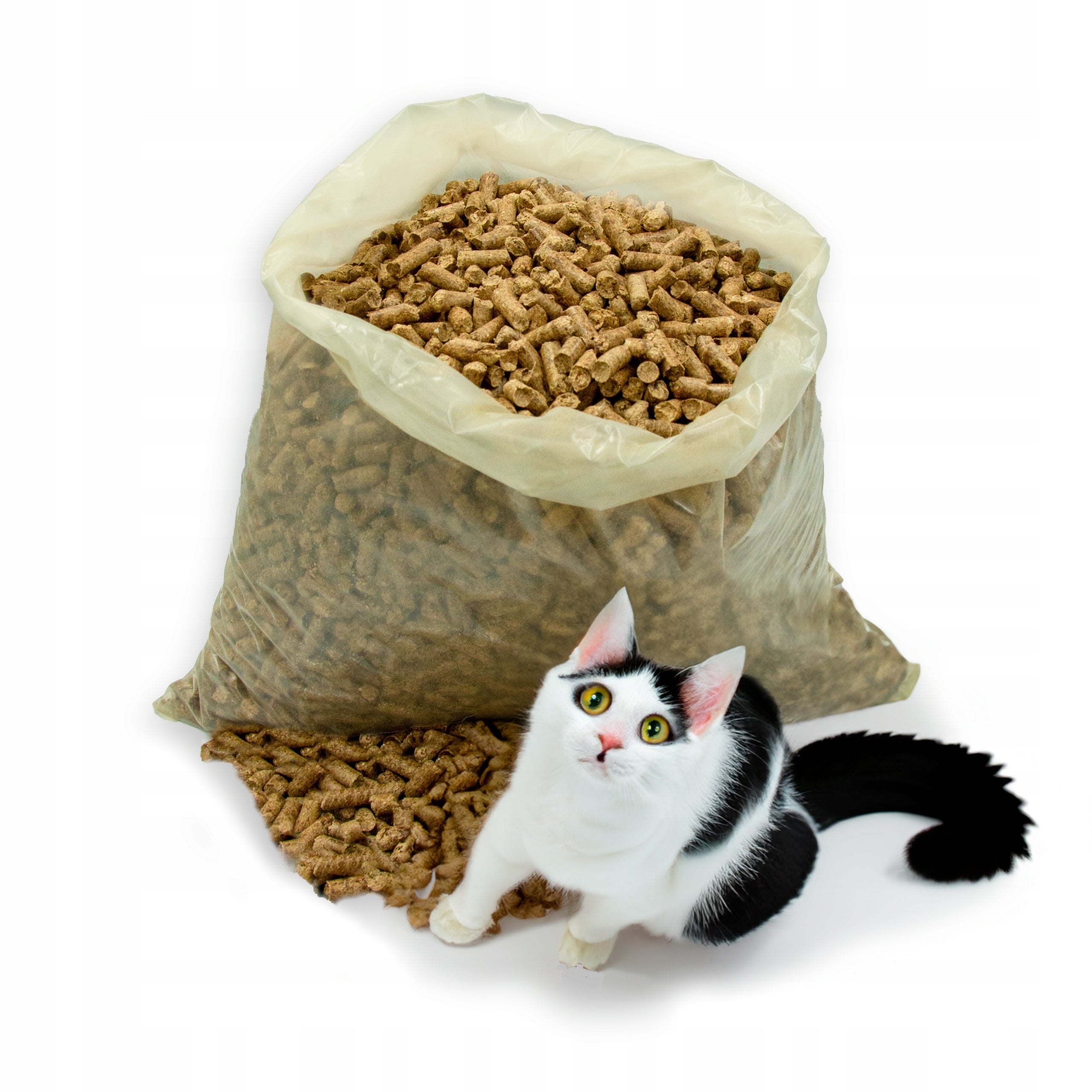 Wooden LITTER PELLET RABBIT RODENT NATURAL 50L 20kg Manufacturer code 5906479098577
