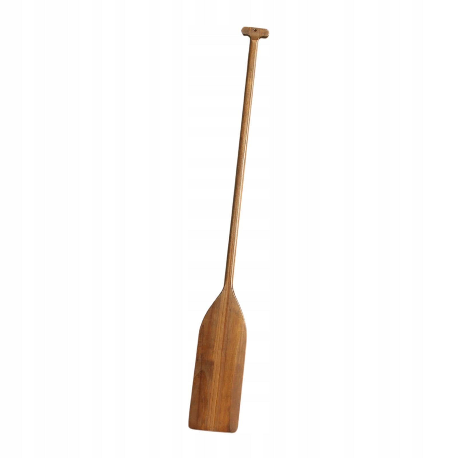 Wooden Paddle Prop Wall Decor Nautical Decoration Handheld Boat Brown Color other