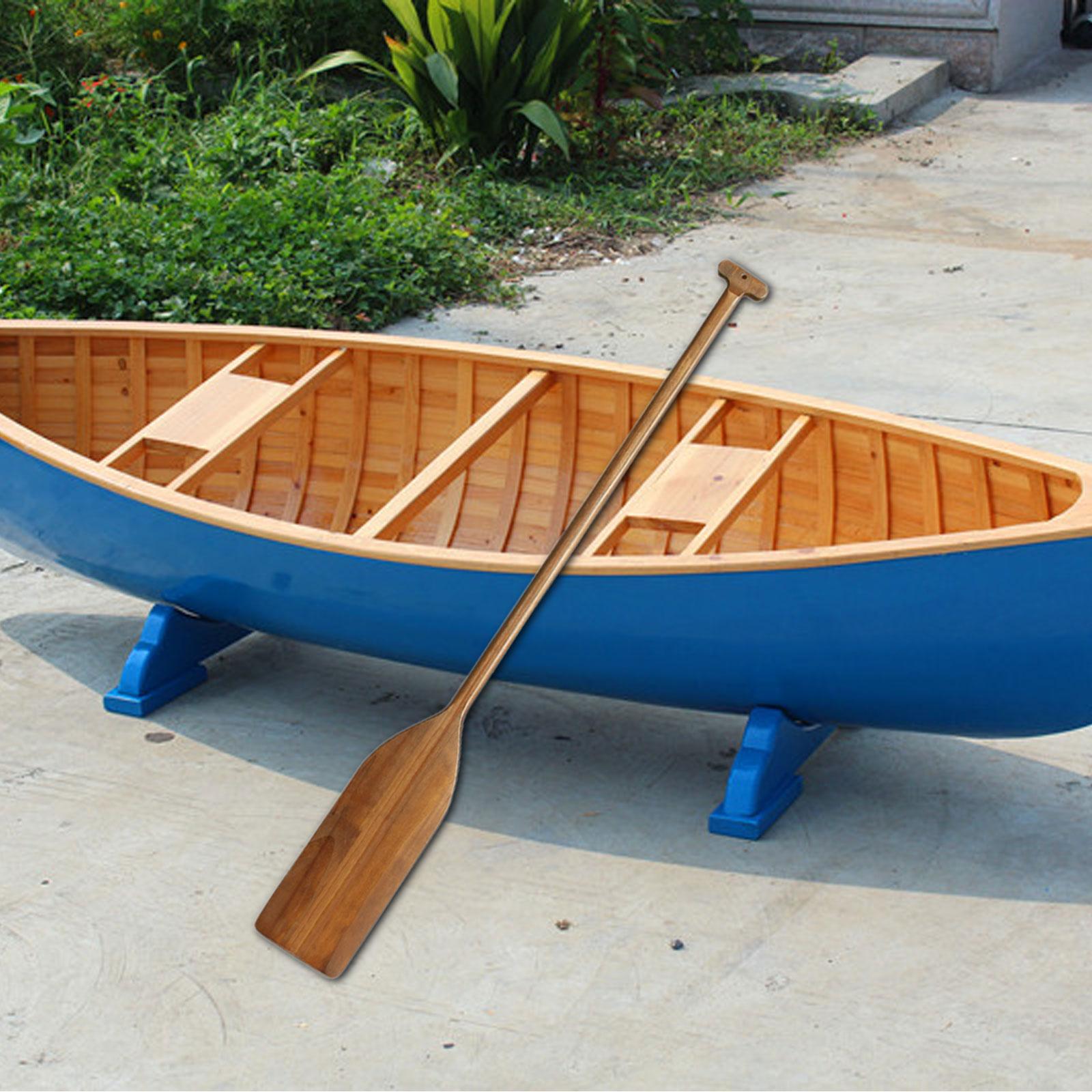 Wooden Paddle Prop Wall Decor Nautical Decoration Handheld Boat Brown Model Canoeing and Boating Oar