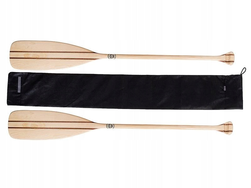 Wooden Pagaj John Paddle 2 pcs. + Paddle Sleeve cover 160 cm Brand John paddle