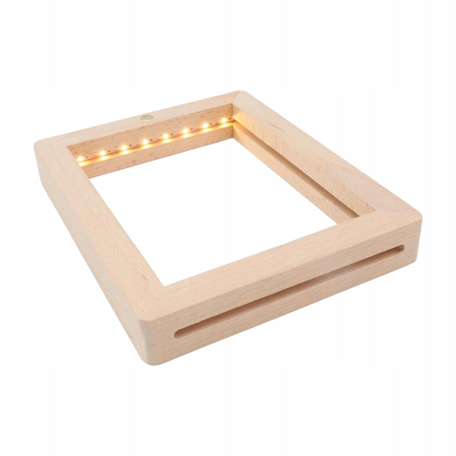 Wooden Photo Frame Adjustable Night Light Resolution 0 Mpx