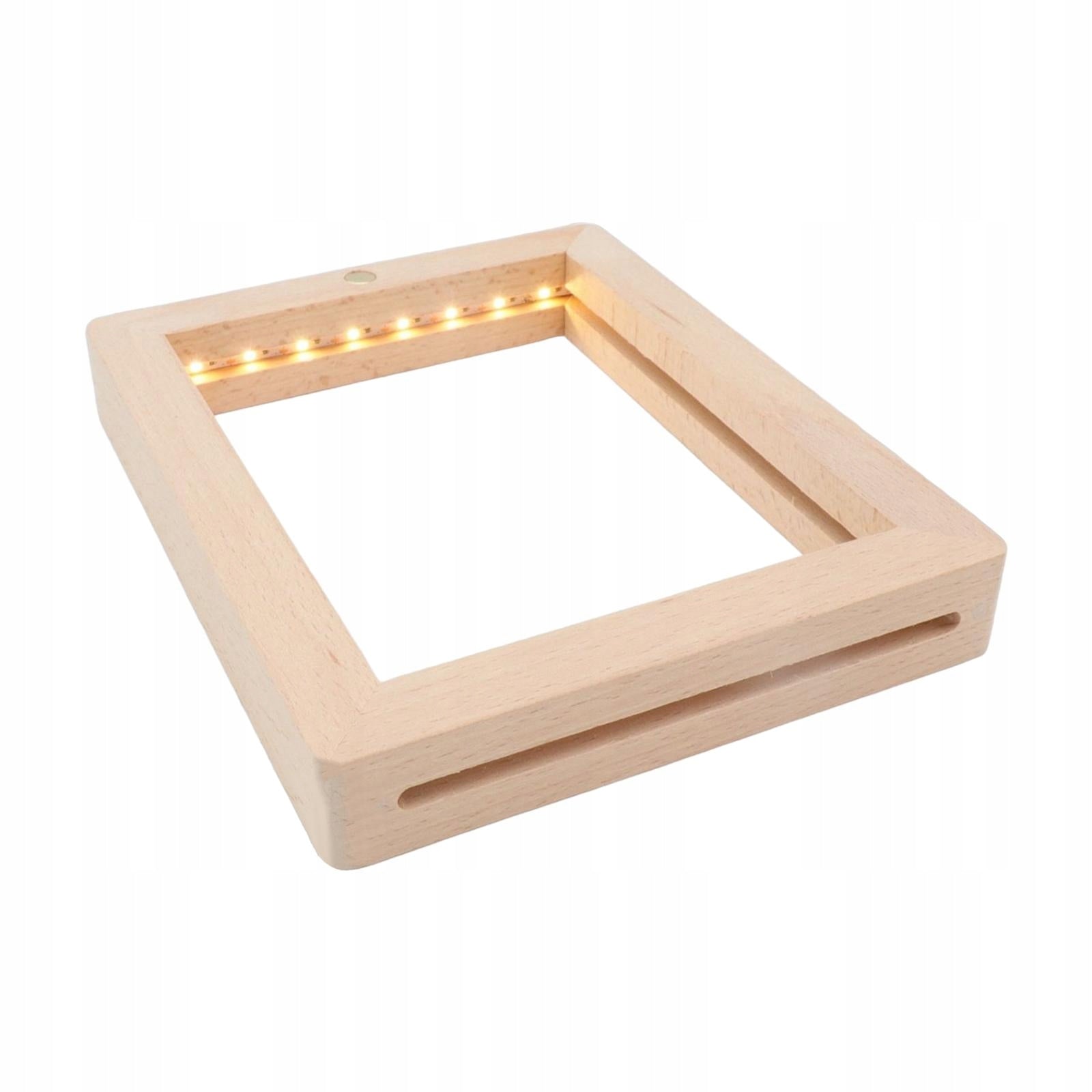 Wooden Photo Frame Adjustable Night Light