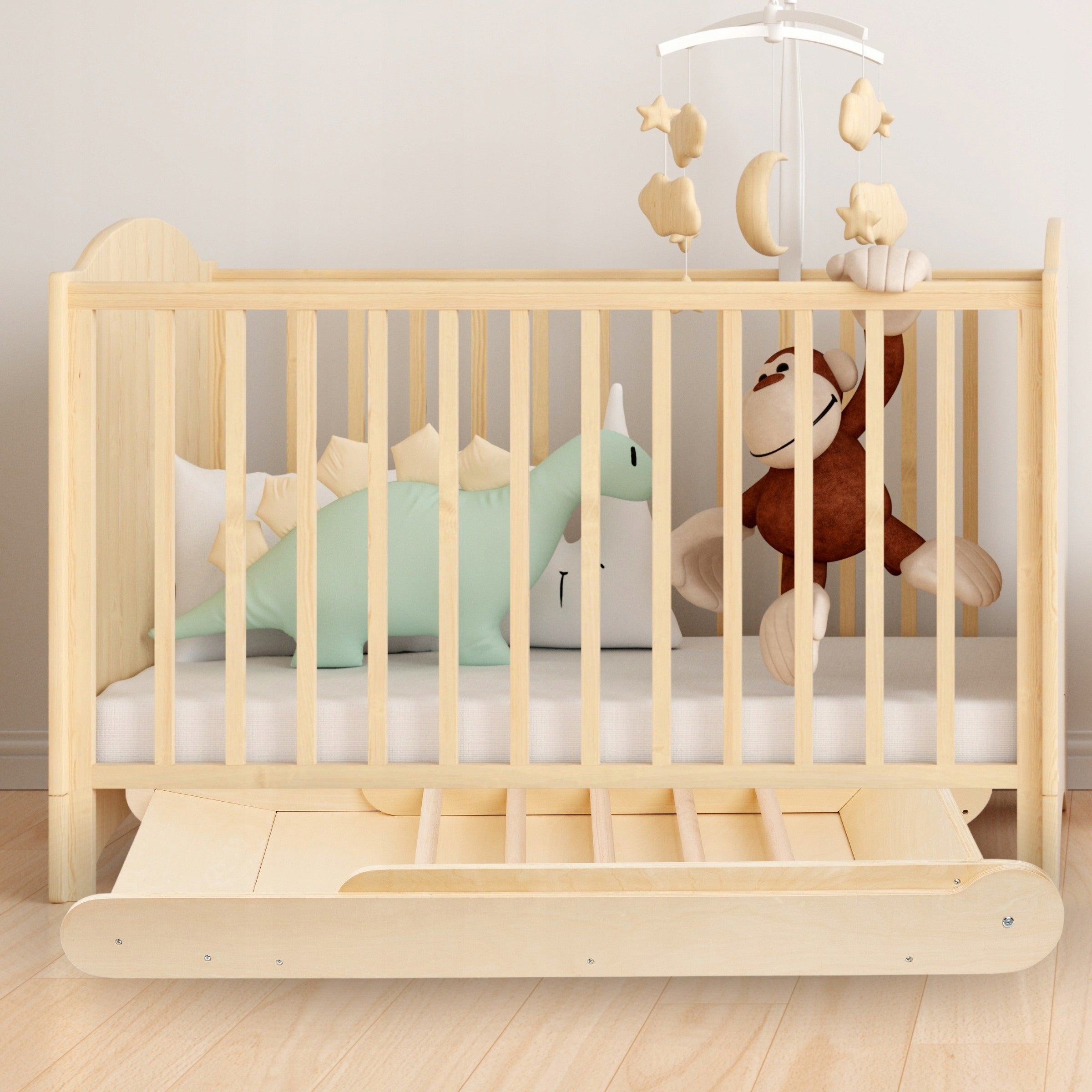 Wooden Slide with Ladder for Children for Montessori Room Fun Packaging status original