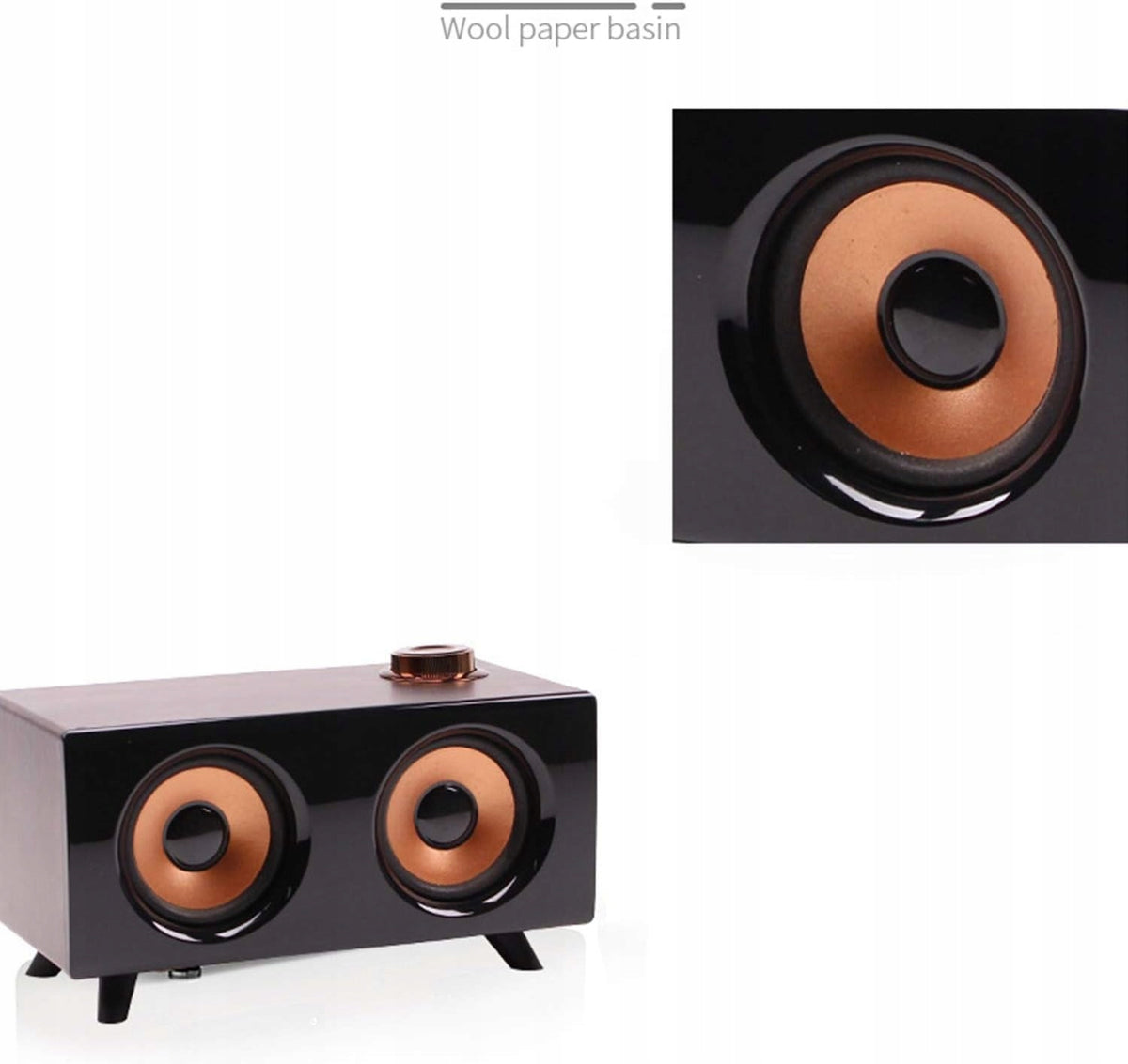 Wooden Wireless Portable Bluetooth Speaker HIFI Wireless EAN (GTIN) 6901882873444