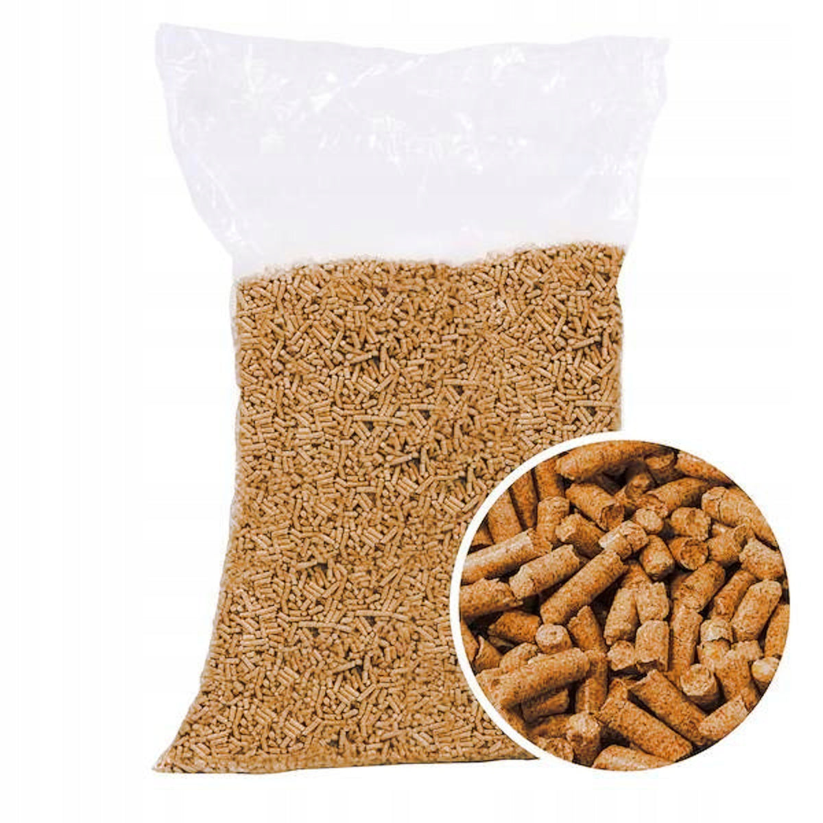Wooden Wood Pellet For Rabbit Cat 15KG LIGHT TRANSWOOD Manufacturer code PELKOT15KG