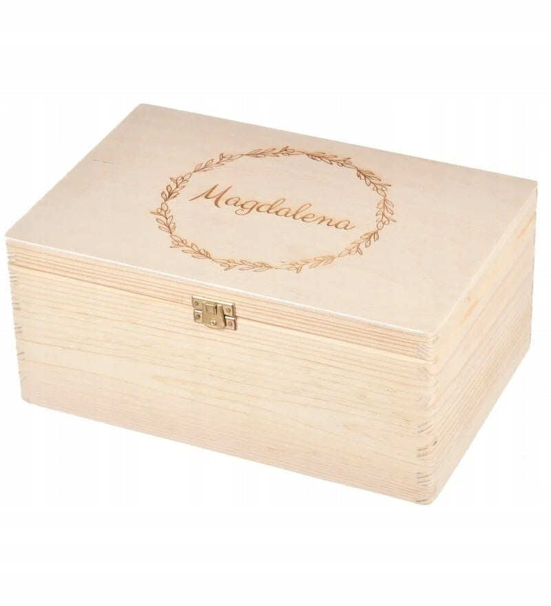 Wooden box name engraving gift Brand no brand