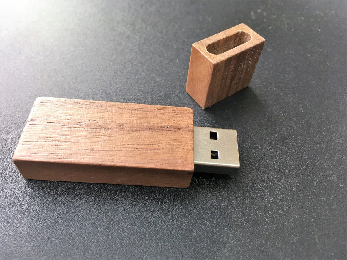 Wooden flash drive 32GB usb EKO rectangular wood Manufacturer code DS-0403 1