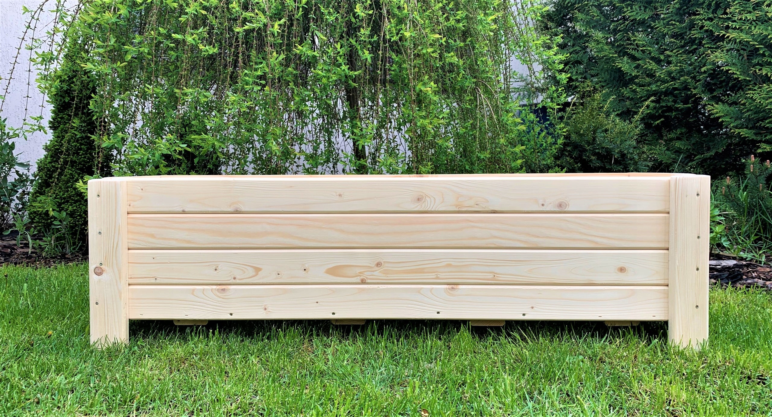 Wooden flower pots 90 cm IN FULL + FREEBIE