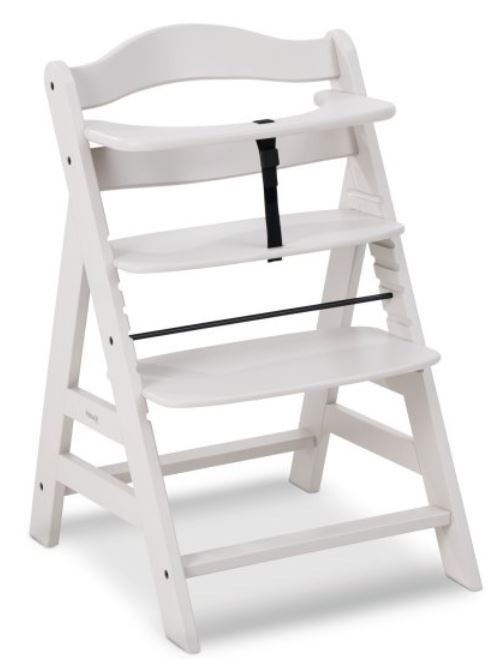 Wooden high chair Hauck Alpha +B adjustable solid headband