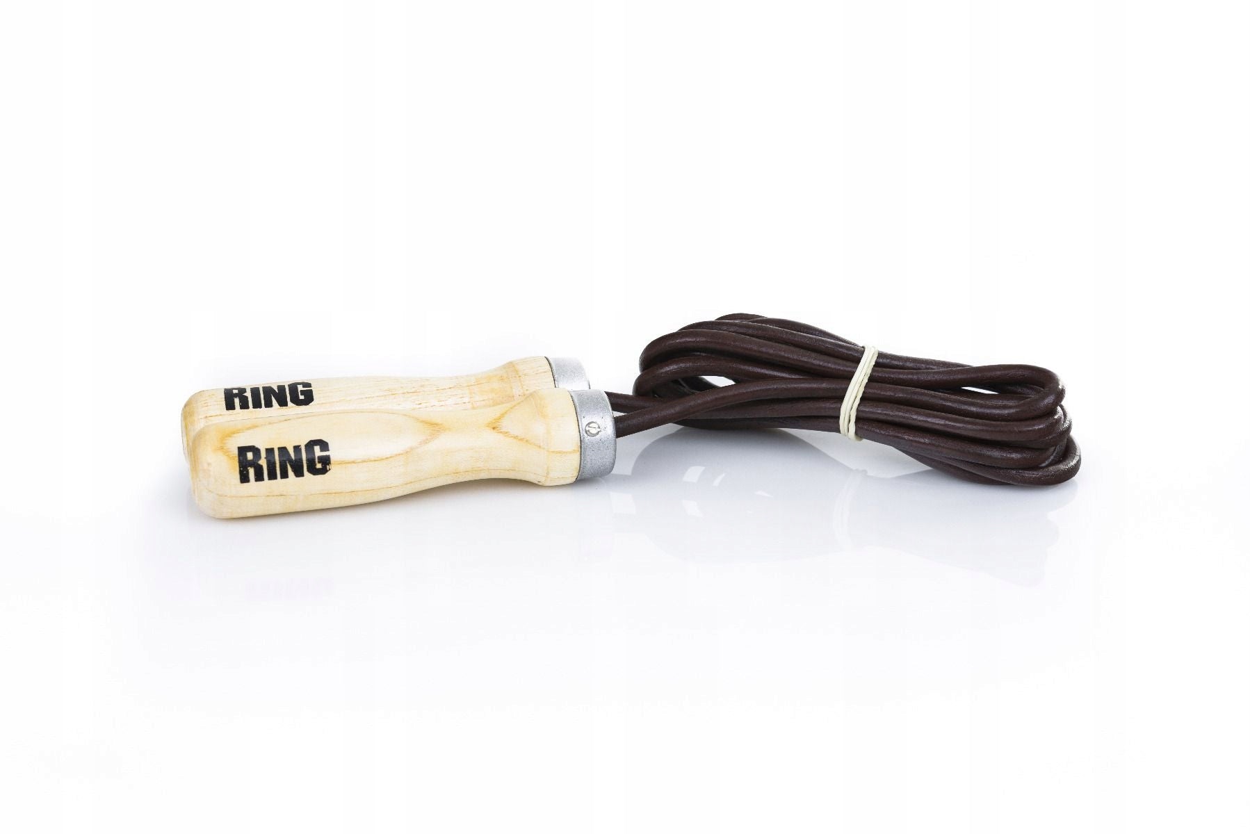 Wooden jump rope with bearing straps Rope length 271 cm