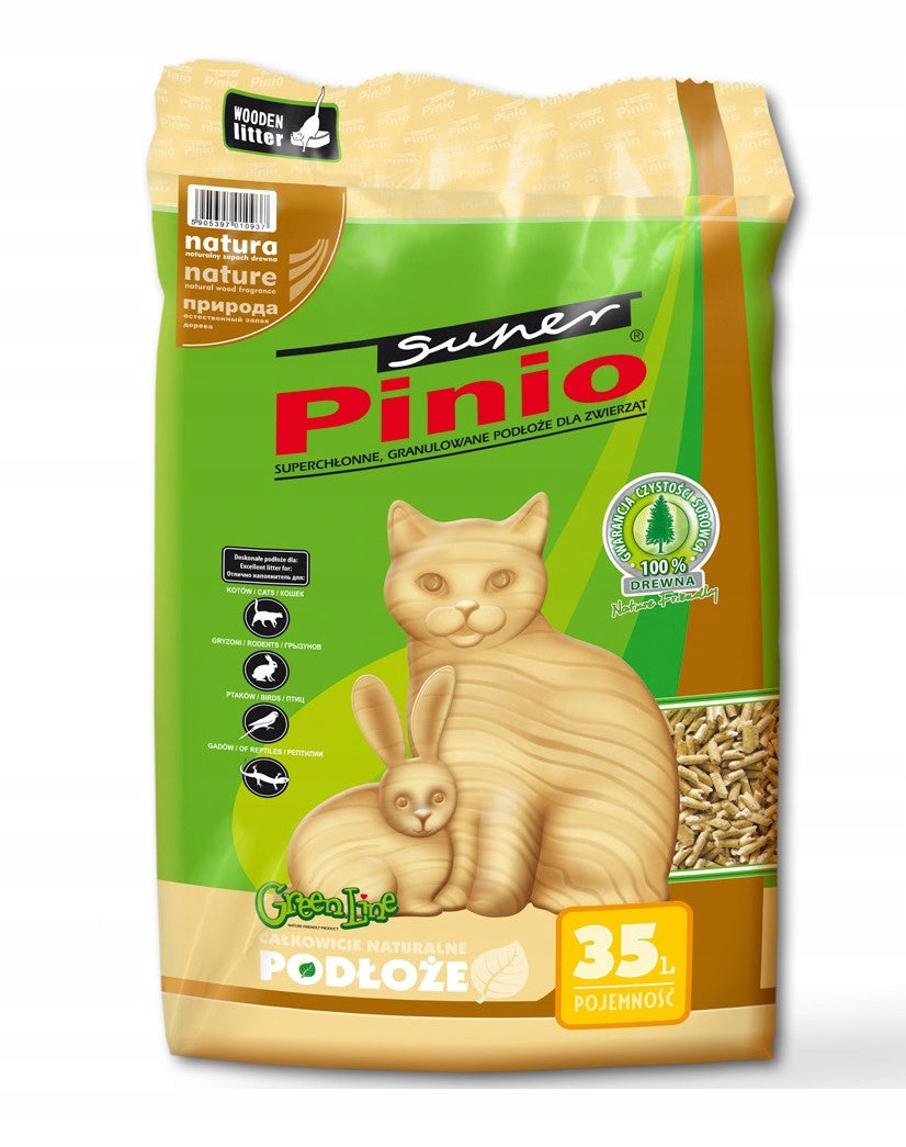 Wooden litter Super Pinio Super Benek 35L Brand Super Pinio