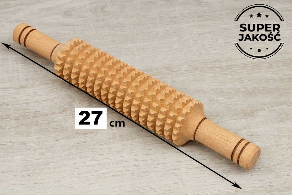 Wooden massage roller 27 cm – roller body massager anti-cellulite Manufacturer code 887