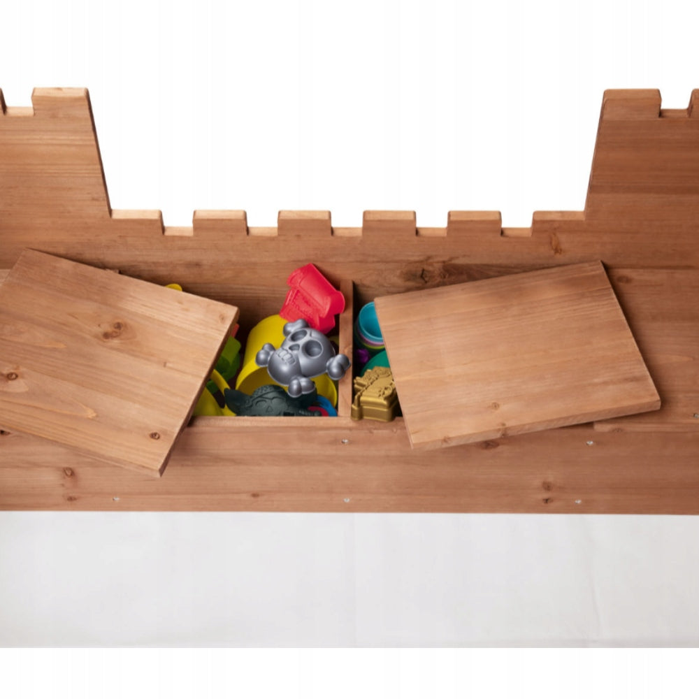 Wooden sandbox 150 kg Playtive Length 113 cm