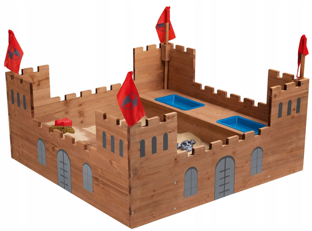 Wooden sandbox 150 kg Playtive