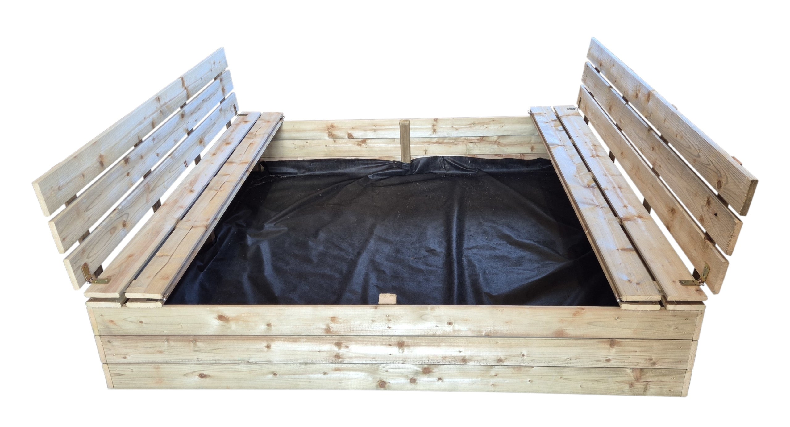 Wooden sandbox 153 x 150 cm impregnated wood Manufacturer code 1160209