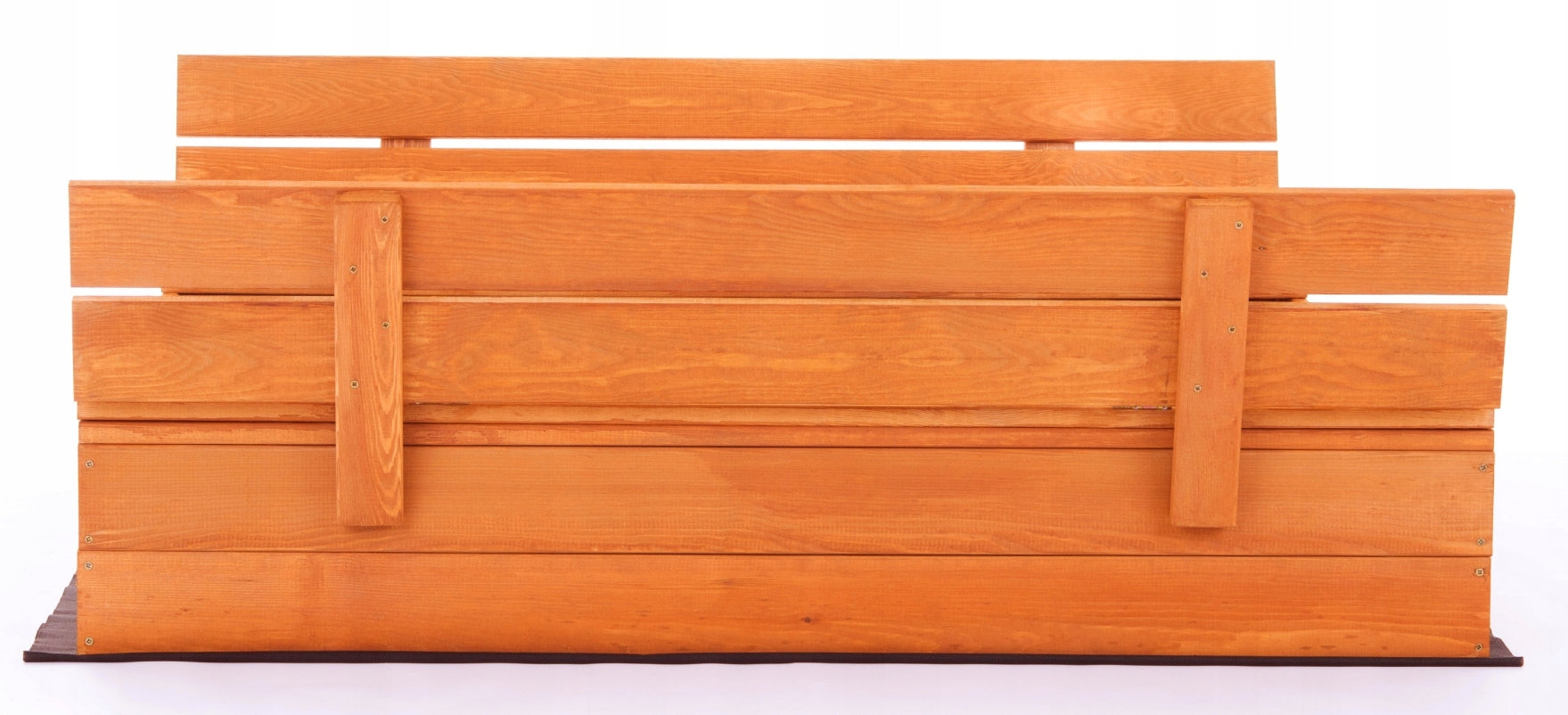 Wooden sandbox CLOSED 120x120 with Benches large + Freebie Agrotextile Product width 120 cm