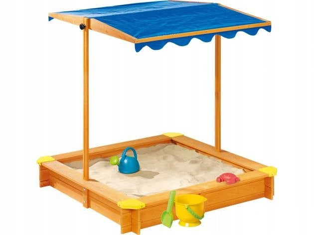 Wooden sandbox with roof Manufacturer code 4052916271162