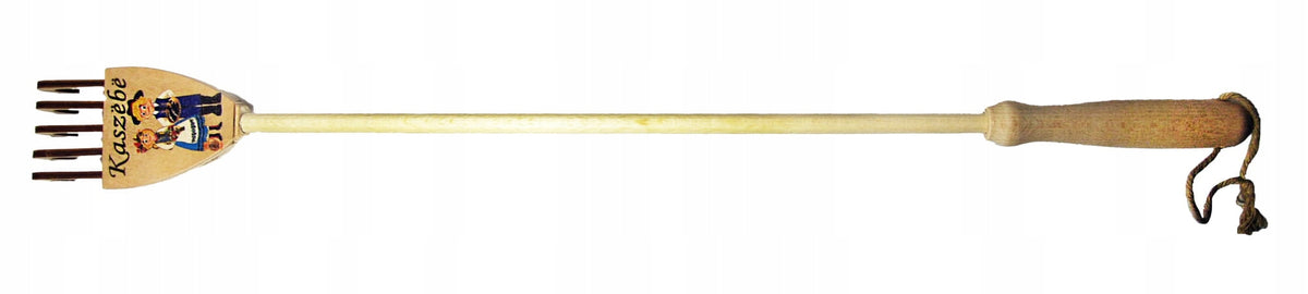 Wooden scratcher with Kashubian couple Brand no brand