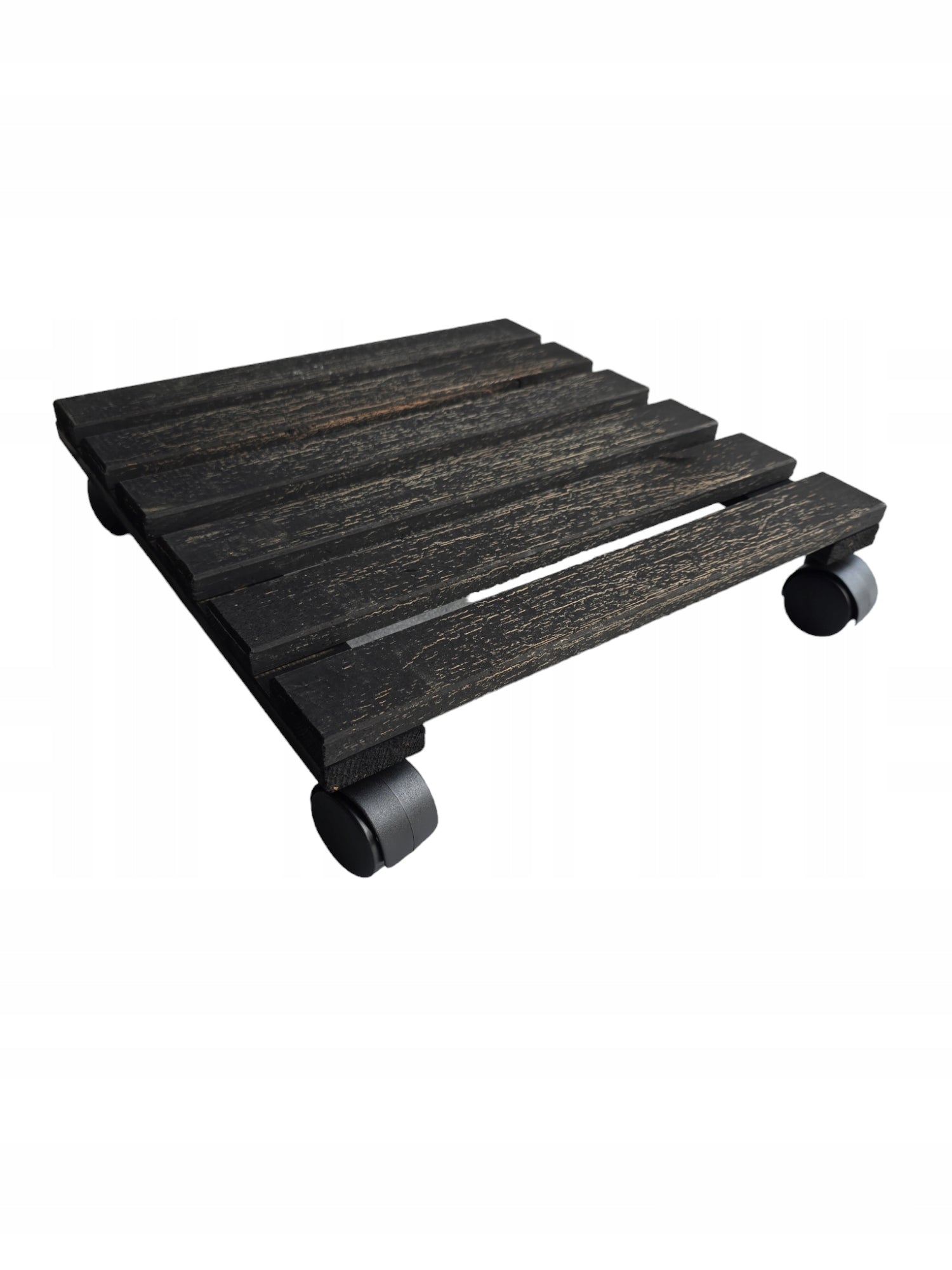 Wooden stand, flower pot stand, platform on wheels - MANUFACTURER