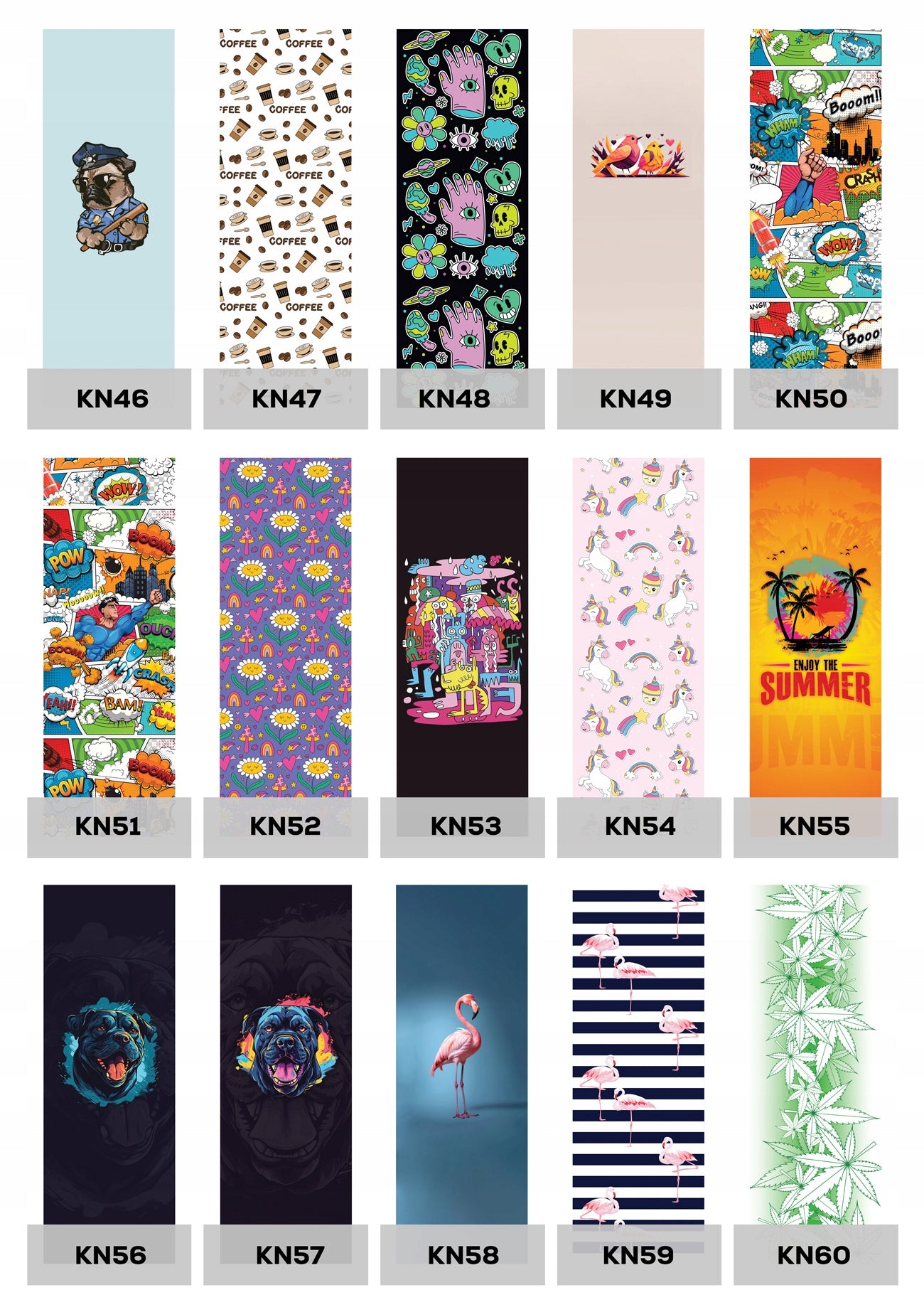 Wooden sunbed with removable fabric and printed Rabbit KN65 Model Nadruk