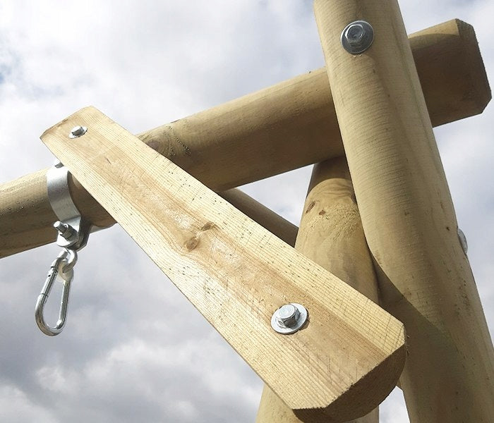 Wooden swing Klara with two seats EAN (GTIN) 5905601710653