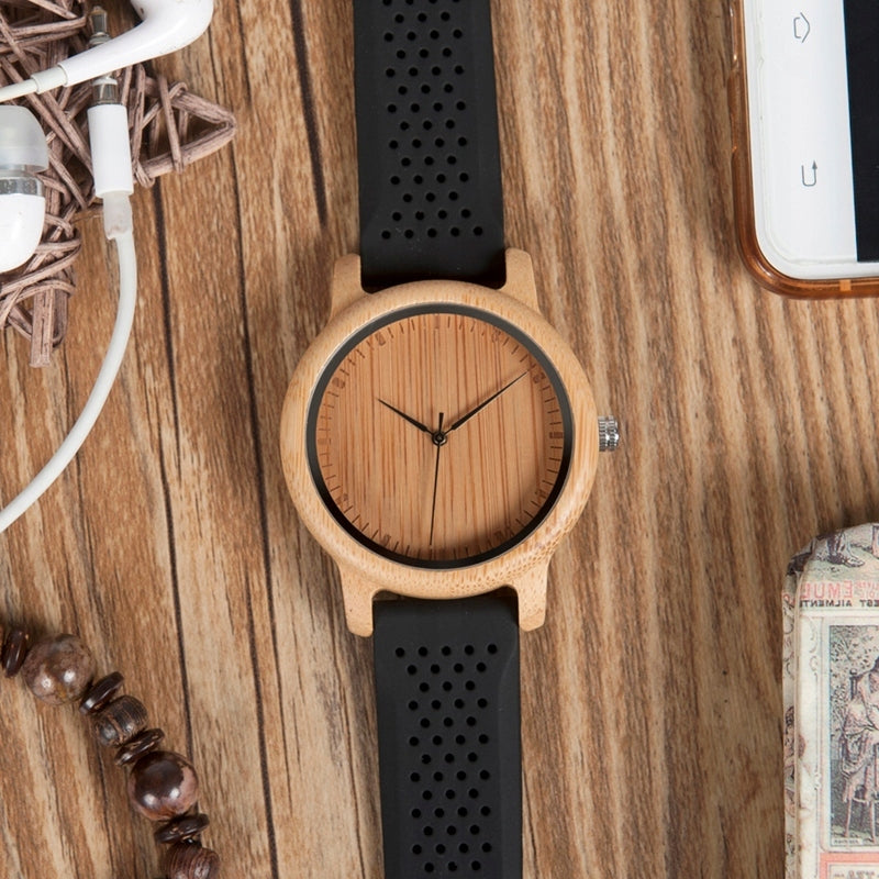 Wooden watch BOBO BIRD B08 Women's Bobobird Type wristwatch