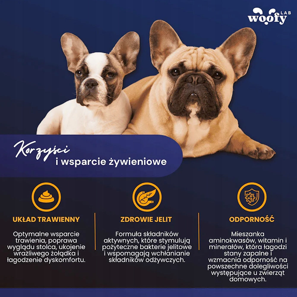 Woofy Lab Dogs Probiotic – Hypoallergenic Digestive Supplement – 6 Packs Brand no brand