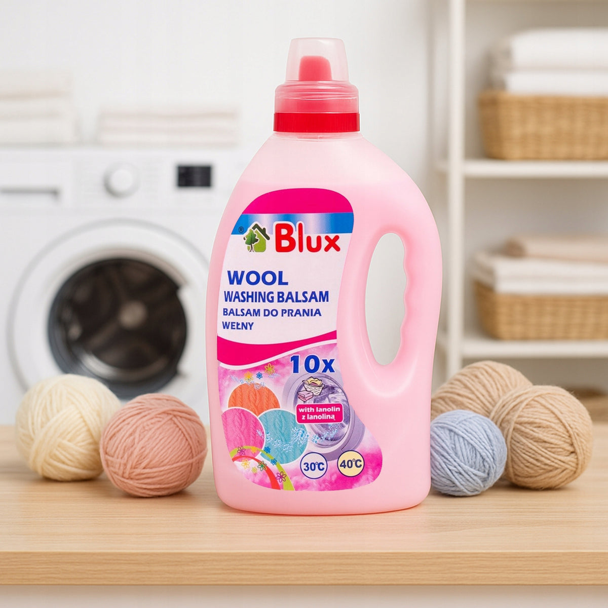 Wool Washing Lotion with Lanolin Delicate 1000ml Packaging status original
