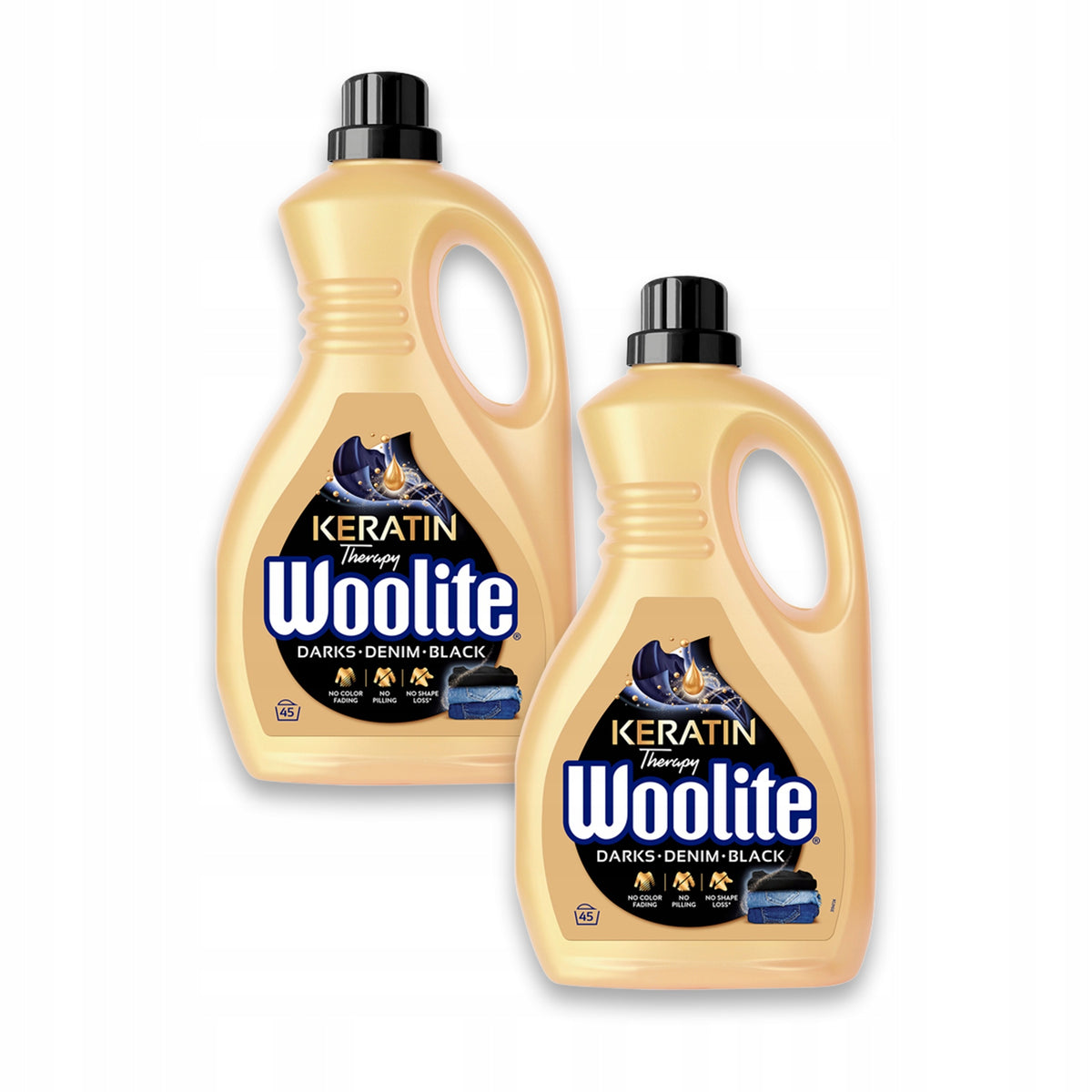 Woolite Black, Dark Colors &a Jeans with Keratin 2x2,7L