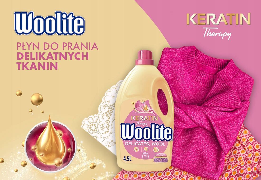 Woolite Washing Liquid Delicate Wool Fabric SWEATERS Cleanliness Protection Brand Woolite