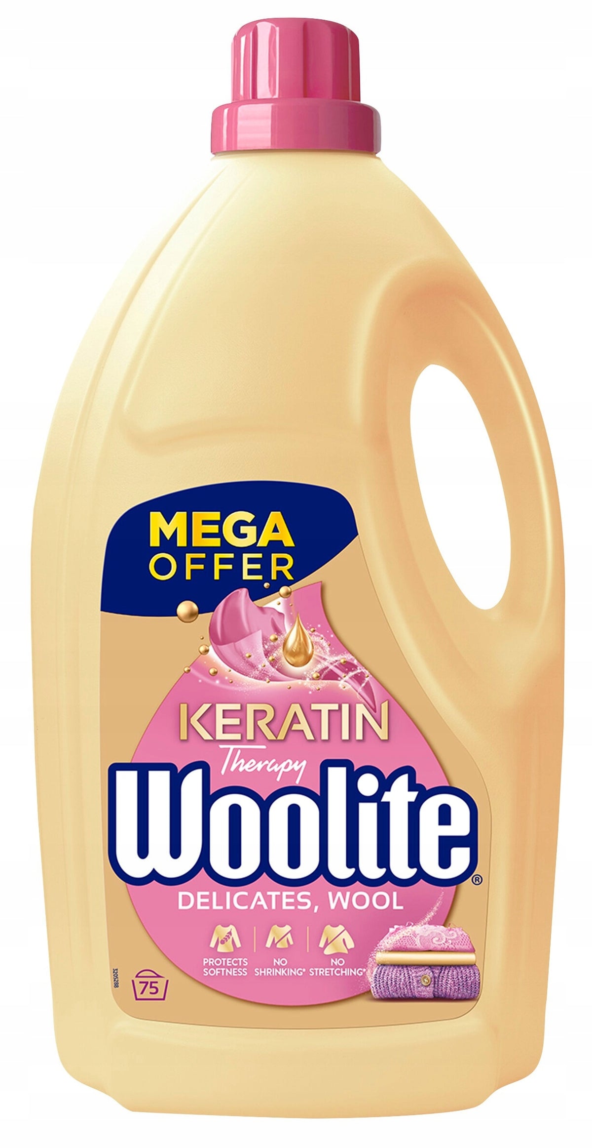 Woolite Washing Liquid Delicate Wool Fabric SWEATERS Cleanliness Protection Packaging status original