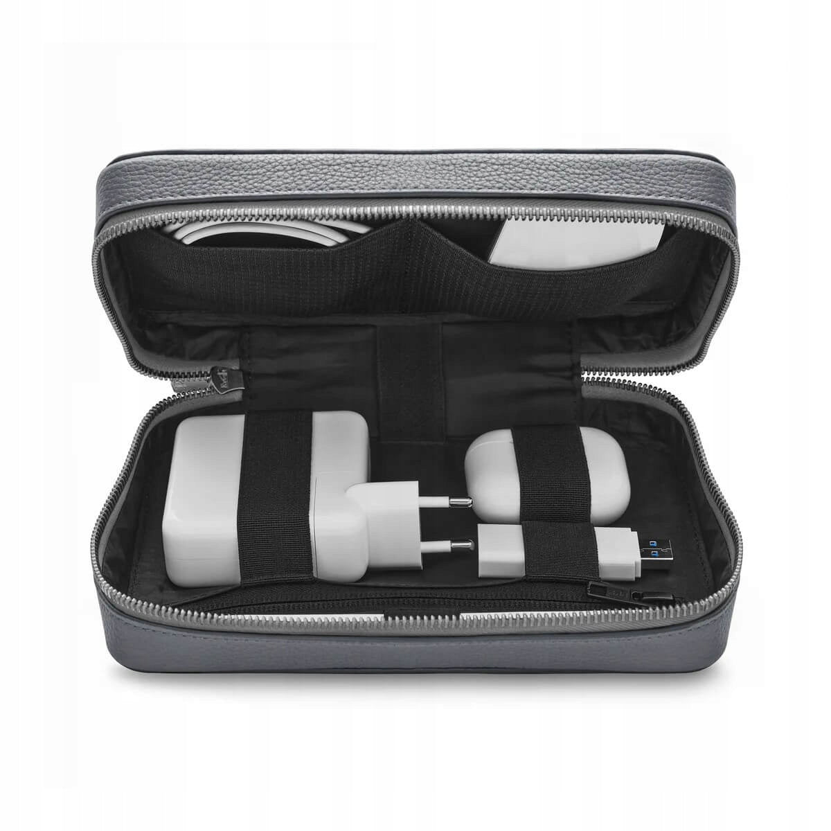 Woolnut Leather Tech Case Organizer for Cables and Accessories Brand no brand