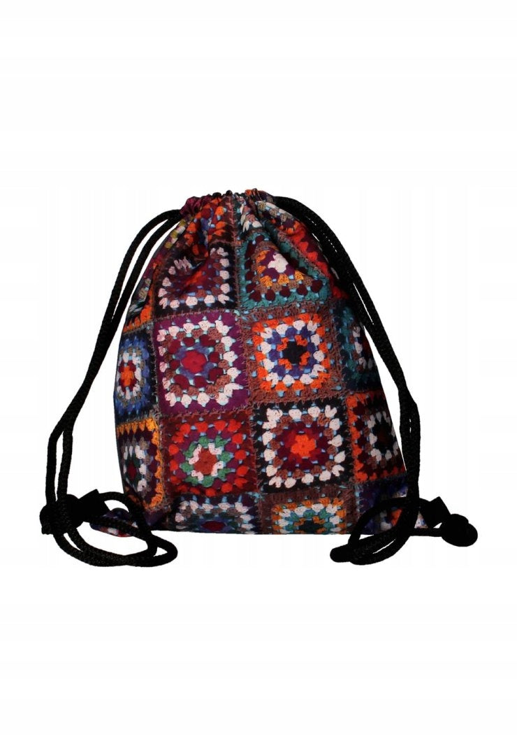 Rucksackkordel gehäkelt 