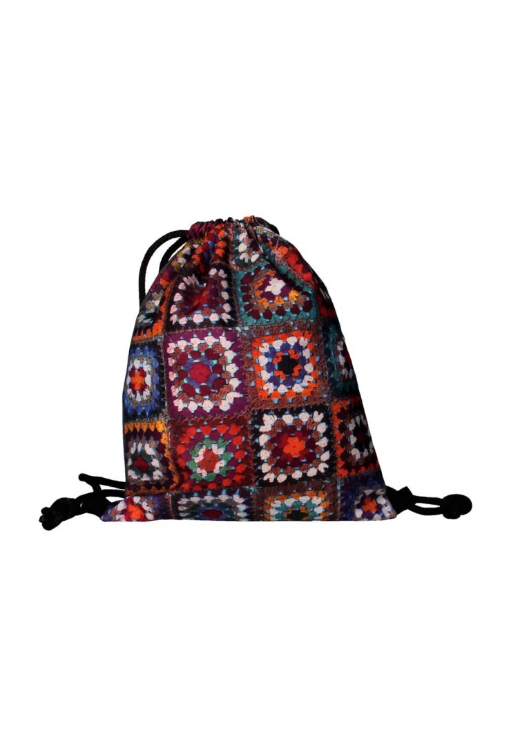 Rucksackkordel gehäkelt 