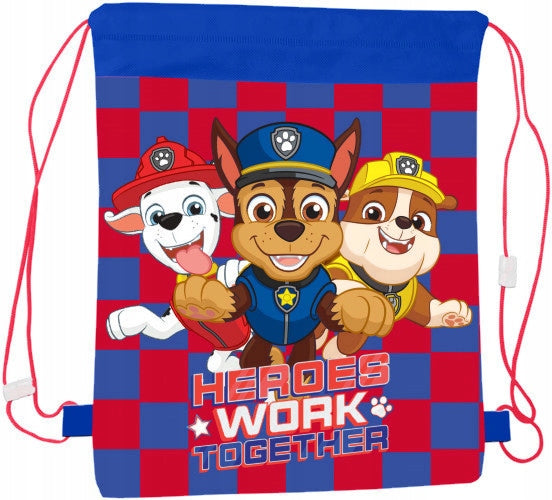 Tasche-Rucksack für Sportbekleidung Paw Patrol 
