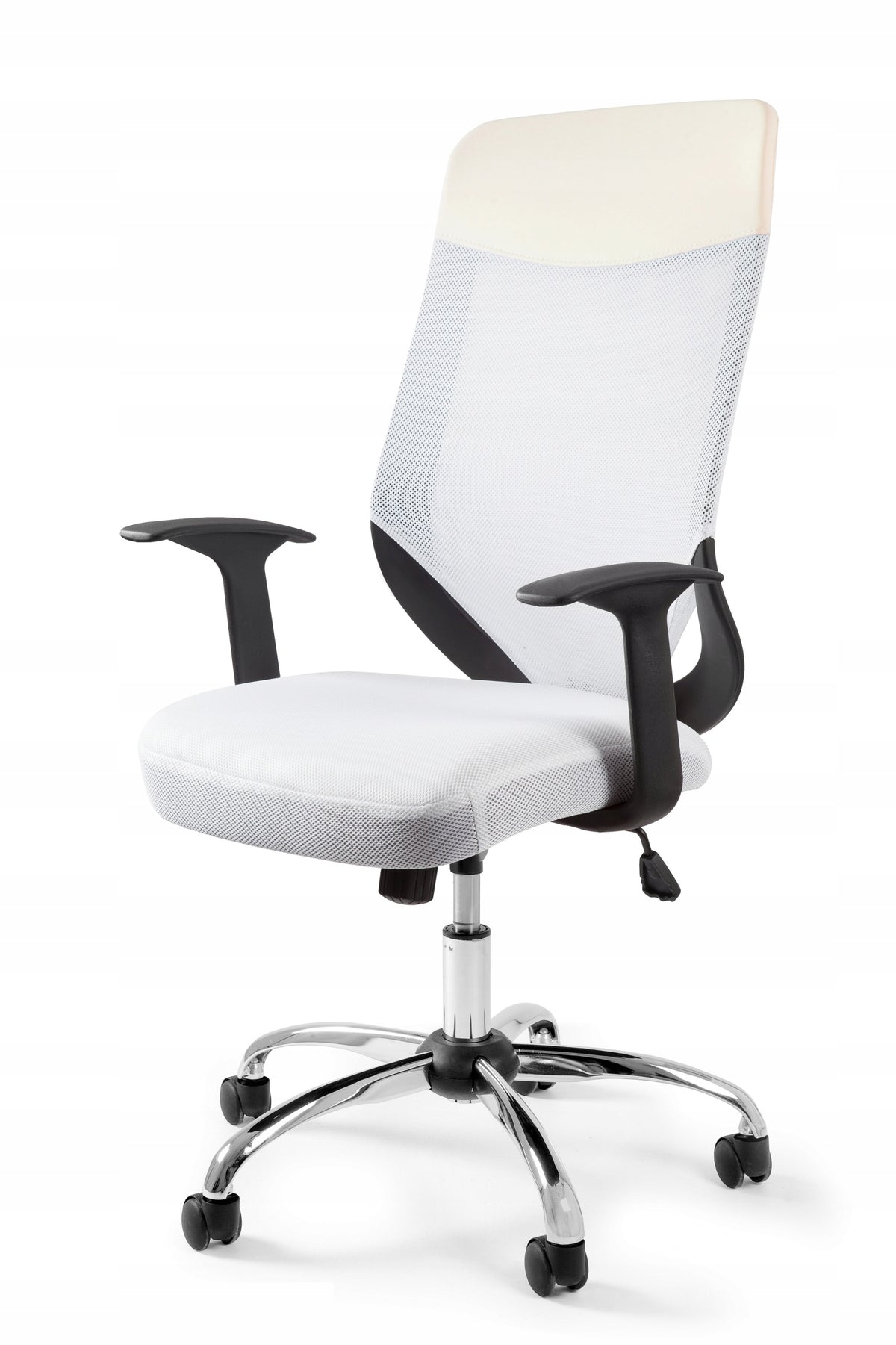 Work Chair MOBI PLUS White Swivel Office Mesh Fabric Armchair EAN (GTIN) 5908242403625