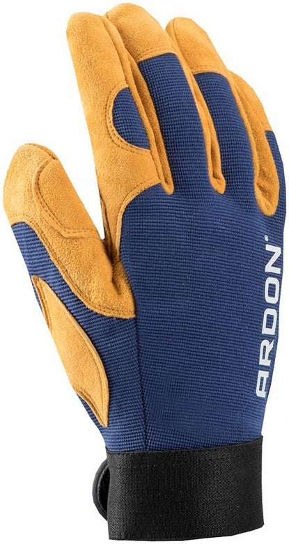 Work Gloves Protective Gloves Leather Reinforced Elastic ARDON EAN (GTIN) 8592390077431
