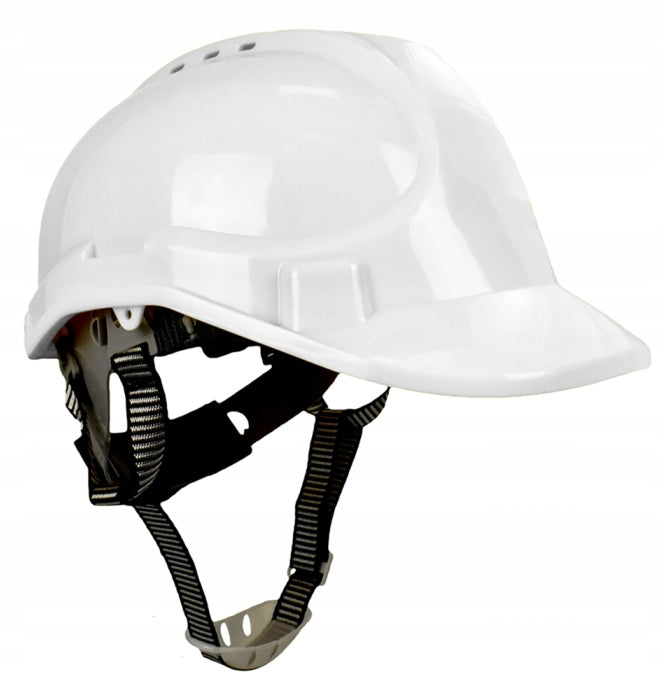Work Helmet Protective Construction OHS Helmet Ventilated 4-Point VENT Manufacturer code BANDIT VENT White